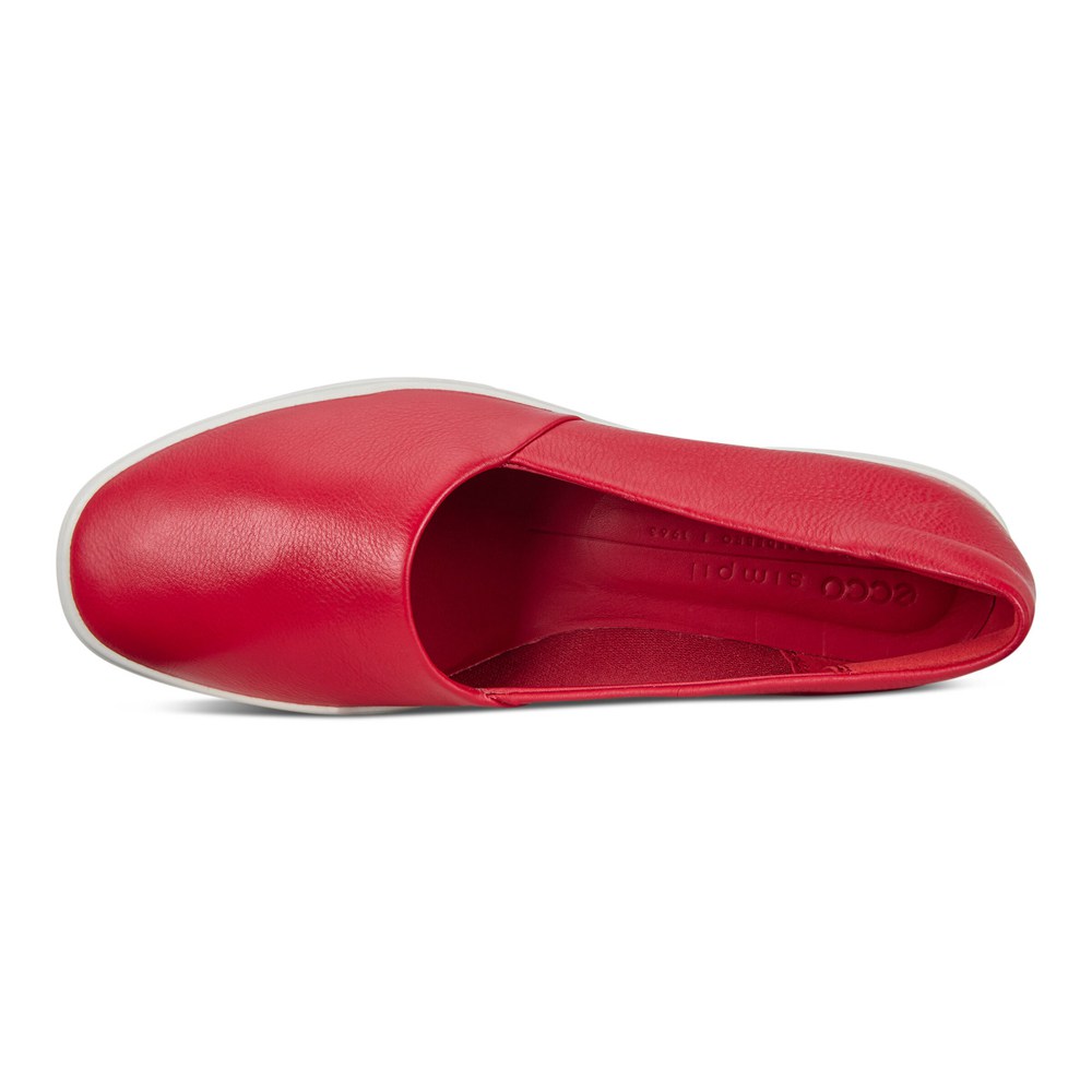 Loafers Mujer - ECCO Simpil - Rojos - IWM165204